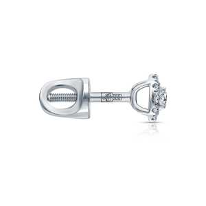Серьги из платины Cold Diamonds