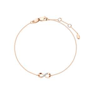 Золотой браслет с бриллиантами природными